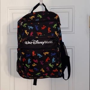 WALT DISNEY WORLD EXCLUSIVE RAINBOW MICKEY BACKPAC